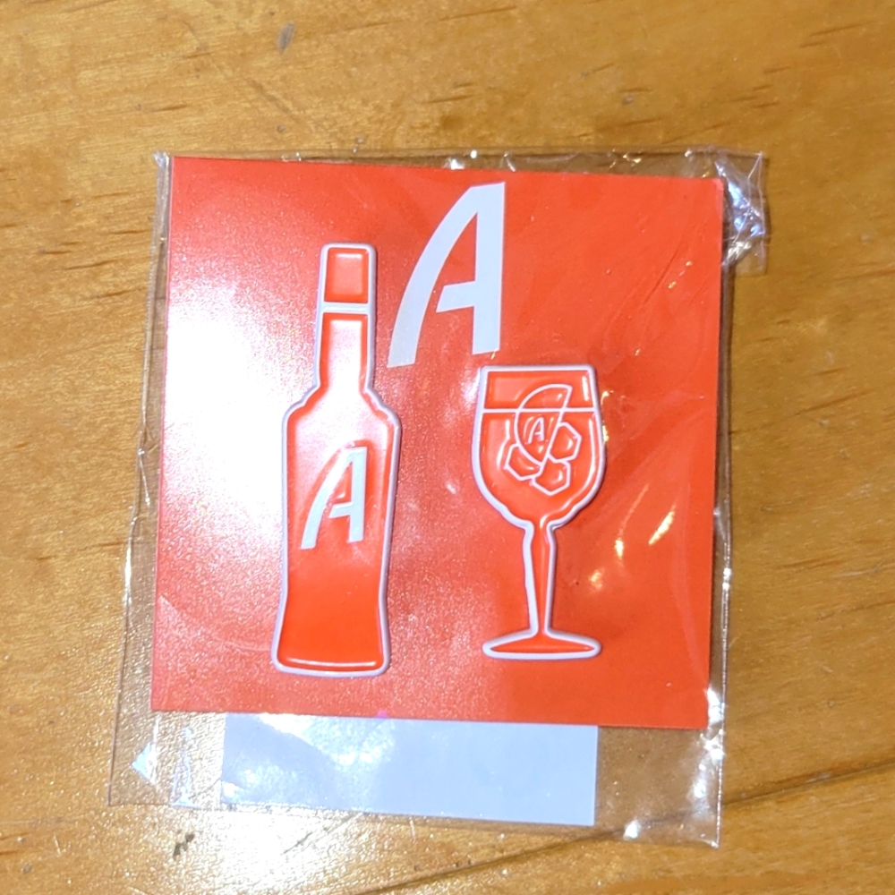 NEW Aperol Spritz 2022 Cocktail Bartender Pin Set